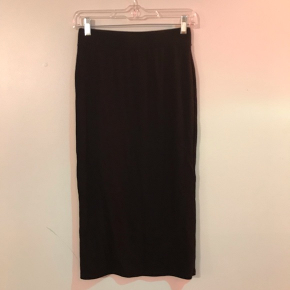 Marine Layer Knit Pencil Midi Skirt - Picture 2 of 5